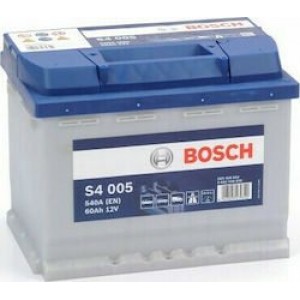 ΜΠΑΤΑΡΙΑ BOSCH S4005 60AH 540AEN - 2 ΧΡΟΝΙΑ ΓΡΑΠΤΗ ΕΓΓΥΗΣΗ-ΔΩΡΕΑΝ DELIVERY & ΤΟΠΟΘΕΤΗΣΗ ΣΕ ΟΛΗ ΤΗ ΘΕΣΣΑΛΟΝΙΚΗ