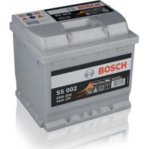 ΜΠΑΤΑΡΙΑ BOSCH S5002 54AH 530AEN - 2 ΧΡΟΝΙΑ ΓΡΑΠΤΗ ΕΓΓΥΗΣΗ-ΔΩΡΕΑΝ DELIVERY & ΤΟΠΟΘΕΤΗΣΗ ΣΕ ΟΛΗ ΤΗ ΘΕΣΣΑΛΟΝΙΚΗ