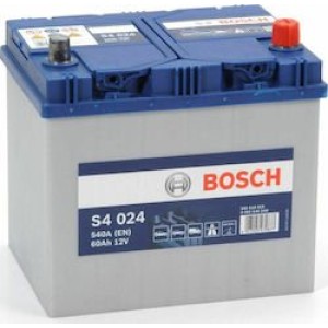 ΜΠΑΤΑΡΙΑ BOSCH S4024 60AH 540AEN - 2 ΧΡΟΝΙΑ ΓΡΑΠΤΗ ΕΓΓΥΗΣΗ-ΔΩΡΕΑΝ DELIVERY & ΤΟΠΟΘΕΤΗΣΗ ΣΕ ΟΛΗ ΤΗ ΘΕΣΣΑΛΟΝΙΚΗ
