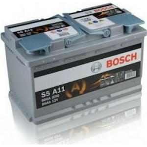 ΜΠΑΤΑΡΙΑ BOSCH S5A11 80AH 800AEN START-STOP - 2 ΧΡΟΝΙΑ ΓΡΑΠΤΗ ΕΓΓΥΗΣΗ-DELIVERY & ΤΟΠΟΘΕΤΗΣΗ ΣΕ ΟΛΗ ΤΗ ΘΕΣΣΑΛΟΝΙΚΗ