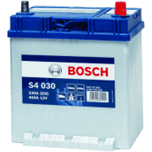ΜΠΑΤΑΡΙΑ BOSCH S4030 40AH 330AEN - 2 ΧΡΟΝΙΑ ΓΡΑΠΤΗ ΕΓΓΥΗΣΗ-ΔΩΡΕΑΝ DELIVERY & ΤΟΠΟΘΕΤΗΣΗ ΣΕ ΟΛΗ ΤΗ ΘΕΣΣΑΛΟΝΙΚΗ