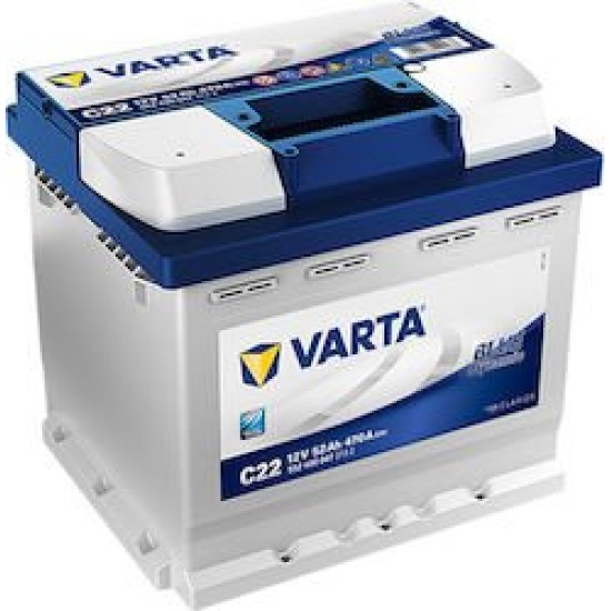 VARTA C22 52AH 470AEN
