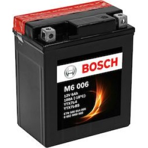 ΜΠΑΤΑΡΙΑ BOSCH MOTO YTX7L-BS 6AH (0092M6006)