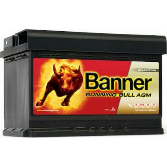 ΜΠΑΤΑΡΙΑ BANNER RUNNING BULL 57001 70AH 720AEN START-STOP  - 12 ΜΗΝΕΣ ΓΡΑΠΤΗ ΕΓΓΥΗΣΗ-DELIVERY & ΤΟΠΟΘΕΤΗΣΗ ΣΕ ΟΛΗ ΤΗ ΘΕΣΣΑΛΟΝΙΚΗ