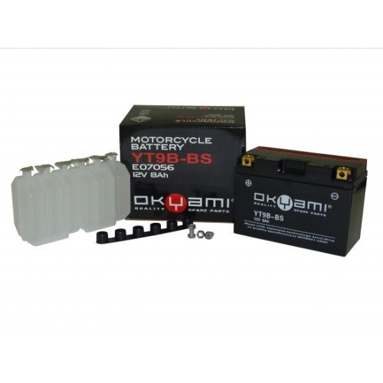 OKYAMI MOTO YT9B-BS 8AH OKYAMI MOTO YT9B-BS 8AH