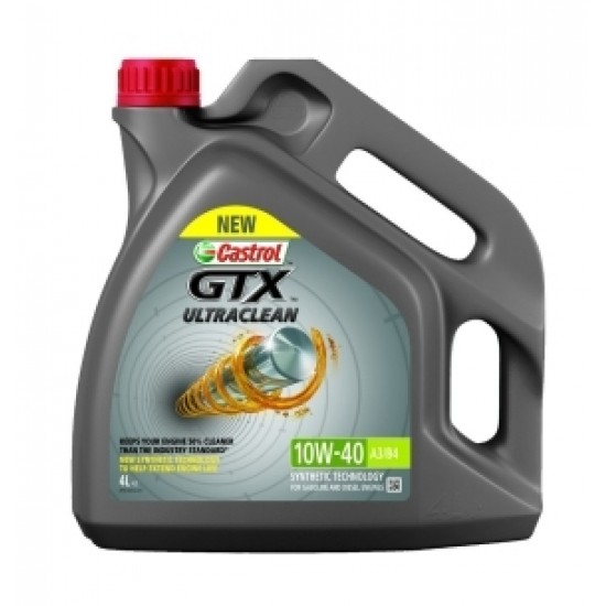 CASTROL 10W-40 GTX ULTRA CLEAN A3/B4 4L CASTROL 10W-40 GTX ULTRA CLEAN A3/B4 4L