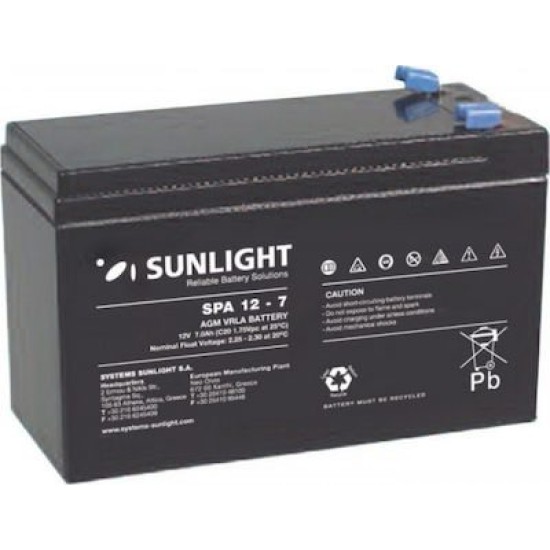 SUNLIGHT SPA 12 -7 12V 7AH