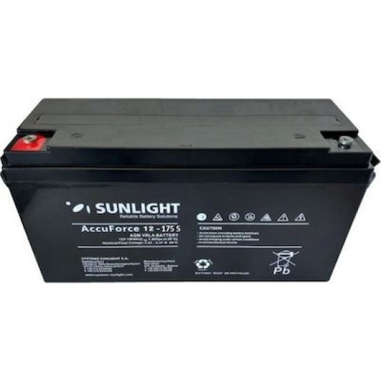 SUNLIGHT VRLA AGM ACCUFORCE S 12V 175AH SUNLIGHT VRLA AGM ACCUFORCE S 12V 175AH