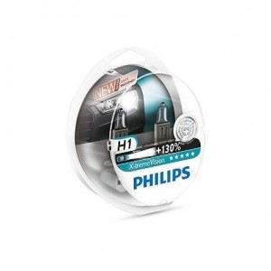 PHILIPS H1 X-TREME VISION 130 % ΠΕΡΙΣΣΟΤΕΡΟ ΦΩΣ 2τμχ 12258XVS2